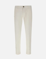 RE-HASH Pantaloni "Mucha Chinos" WHITE Uomo 
