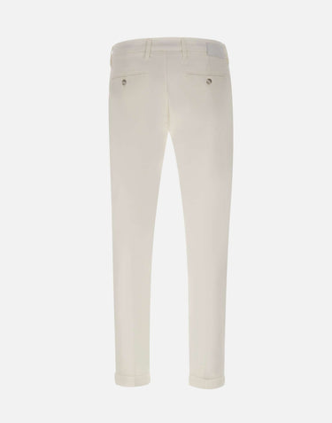 RE-HASH Pantaloni "Mucha Chinos" WHITE Uomo 