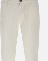 RE-HASH Pantaloni "Mucha Chinos" WHITE Uomo 