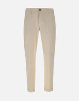 RE-HASH Pantaloni "Mucha Chinos" WHITE Uomo 