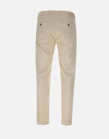 RE-HASH Pantaloni "Mucha Chinos" WHITE Uomo 