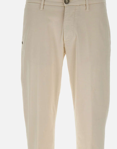 RE-HASH Pantaloni "Mucha Chinos" WHITE Uomo 