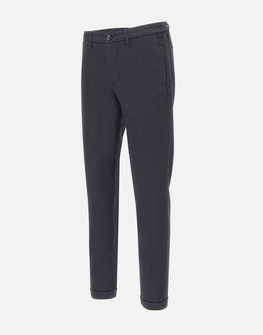 RE-HASH Pantaloni "Mucha Chinos" BLUE Uomo 