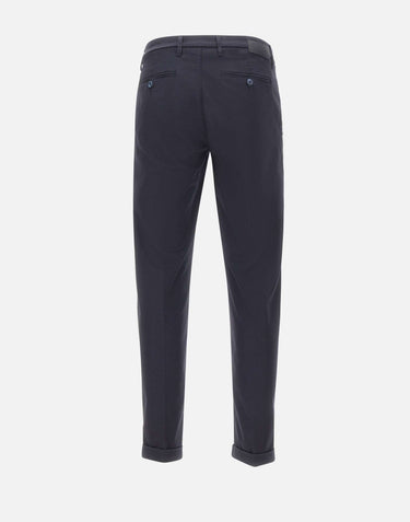 RE-HASH Pantaloni "Mucha Chinos" BLUE Uomo 