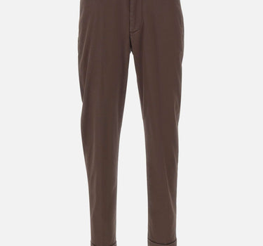 RE-HASH Pantaloni "Mucha Chinos" BROWN Uomo 