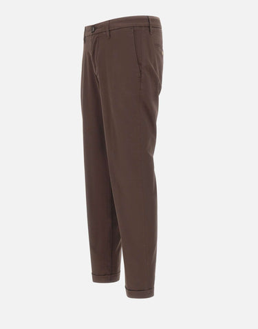 RE-HASH Pantaloni "Mucha Chinos" BROWN Uomo 