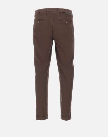 RE-HASH Pantaloni "Mucha Chinos" BROWN Uomo 