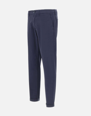 RE-HASH Pantaloni "Mucha Chinos" BLUE Uomo 