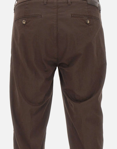 RE-HASH Pantaloni "Mucha Chinos" BROWN Uomo 