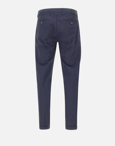 RE-HASH Pantaloni "Mucha Chinos" BLUE Uomo 