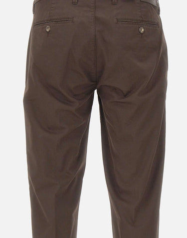 RE-HASH Pantaloni "Mucha Chinos" BROWN Uomo 