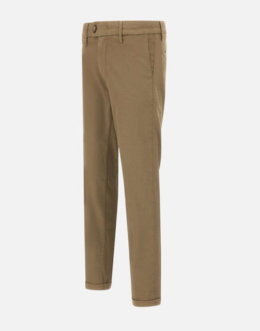 RE-HASH Pantaloni "Mucha10" BROWN Uomo 