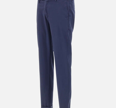 RE-HASH Pantaloni "Mucha10" BLUE Uomo 