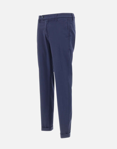 RE-HASH Pantaloni "Mucha10" BLUE Uomo 