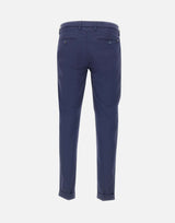 RE-HASH Pantaloni "Mucha10" BLUE Uomo 