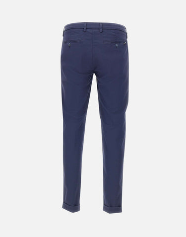 RE-HASH Pantaloni "Mucha10" BLUE Uomo 