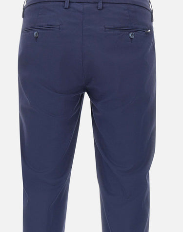 RE-HASH Pantaloni "Mucha10" BLUE Uomo 