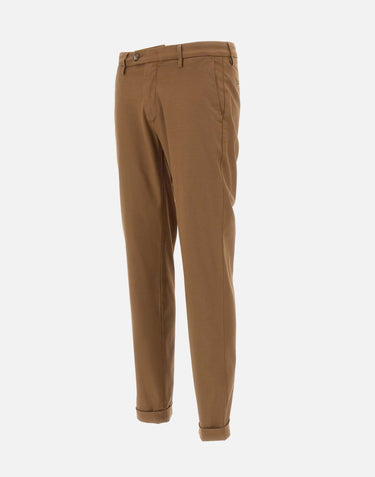 RE-HASH Pantaloni "Mucha10" BROWN Uomo 
