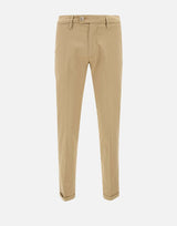 RE-HASH Pantaloni "Mucha10 " in cotone BEIGE Uomo 