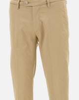 RE-HASH Pantaloni "Mucha10 " in cotone BEIGE Uomo 