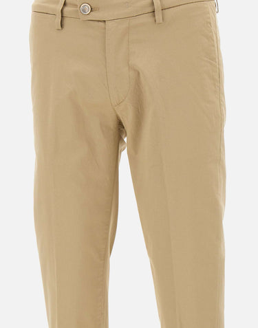 RE-HASH Pantaloni "Mucha10 " in cotone BEIGE Uomo 