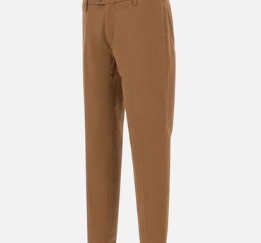 RE-HASH Pantaloni "Mucha10" BROWN Uomo 