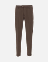 RE-HASH Pantaloni "Mucha10" BROWN Uomo 