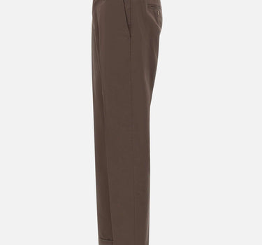 RE-HASH Pantaloni "Mucha10" BROWN Uomo 