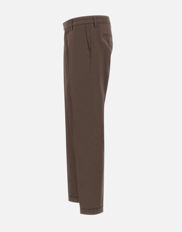 RE-HASH Pantaloni "Mucha10" BROWN Uomo 