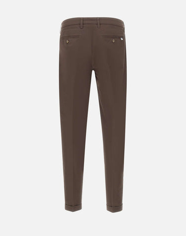 RE-HASH Pantaloni "Mucha10" BROWN Uomo 