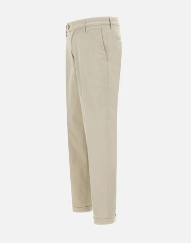 RE-HASH Pantaloni "Mucha10" BEIGE Uomo 