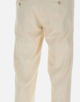 Pantalone "Mucha"  in cotone e lino P24910LS 7F1390004 RE-HASH 
