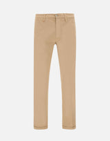 RE-HASH Pantaloni "Mucha chinos" in cotone BEIGE Uomo 