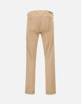 RE-HASH Pantaloni "Mucha chinos" in cotone BEIGE Uomo 