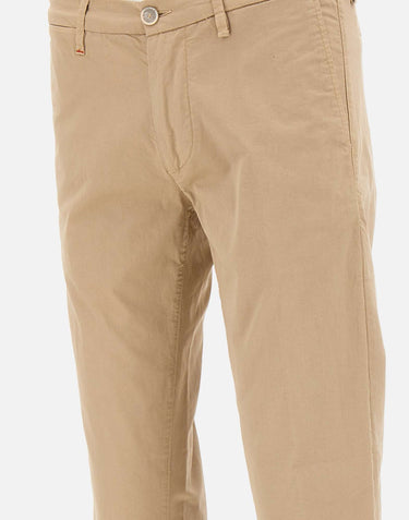 RE-HASH Pantaloni "Mucha chinos" in cotone BEIGE Uomo 