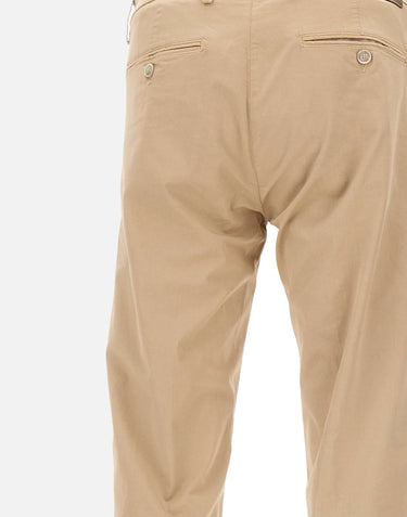 RE-HASH Pantaloni "Mucha chinos" in cotone BEIGE Uomo 