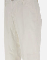 RE-HASH Pantaloni " Mucha chinos" in cotone WHITE Uomo 
