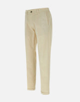 RE-HASH Pantalone "Muche Chinos" in cotone BEIGE Uomo 