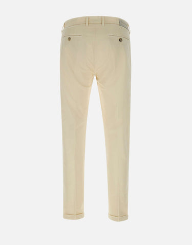 RE-HASH Pantalone "Muche Chinos" in cotone BEIGE Uomo 