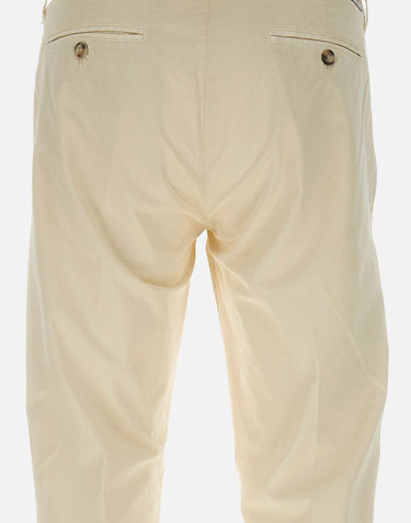 RE-HASH Pantalone "Muche Chinos" in cotone BEIGE Uomo 