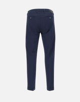 RE-HASH Pantaloni " Mucha chinos" in cotone stretch BLUE Uomo 
