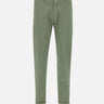 RE-HASH Pantaloni" Mucha chinos" in cotone GREEN Uomo 