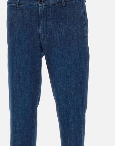 RE-HASH Jeans " Mucha Denim" BLUE Uomo 