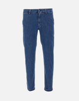RE-HASH Jeans "Mucha" in cotone BLUE Uomo 
