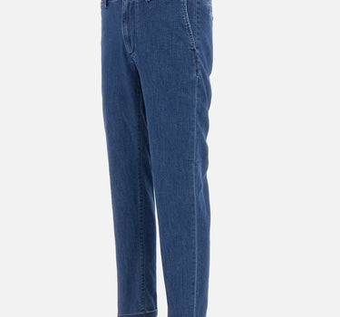 RE-HASH Jeans "Mucha" in cotone BLUE Uomo 