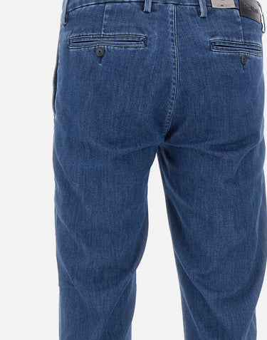 RE-HASH Jeans "Mucha" in cotone BLUE Uomo 