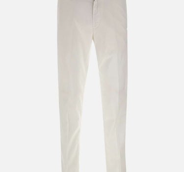 RE-HASH Pantaloni  "Mucha Chinos" in cotone WHITE Uomo 