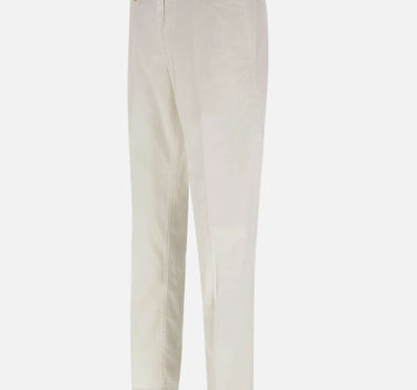 RE-HASH Pantaloni  "Mucha Chinos" in cotone WHITE Uomo 