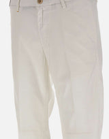 RE-HASH Pantaloni  "Mucha Chinos" in cotone WHITE Uomo 