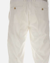 RE-HASH Pantaloni  "Mucha Chinos" in cotone WHITE Uomo 